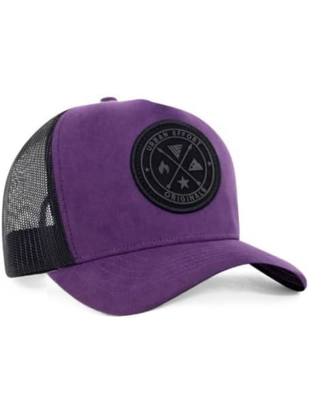 Unisex Trucker Hat, Mesh Back Baseball Cap, 5 Panel Style, Adjustable Fit